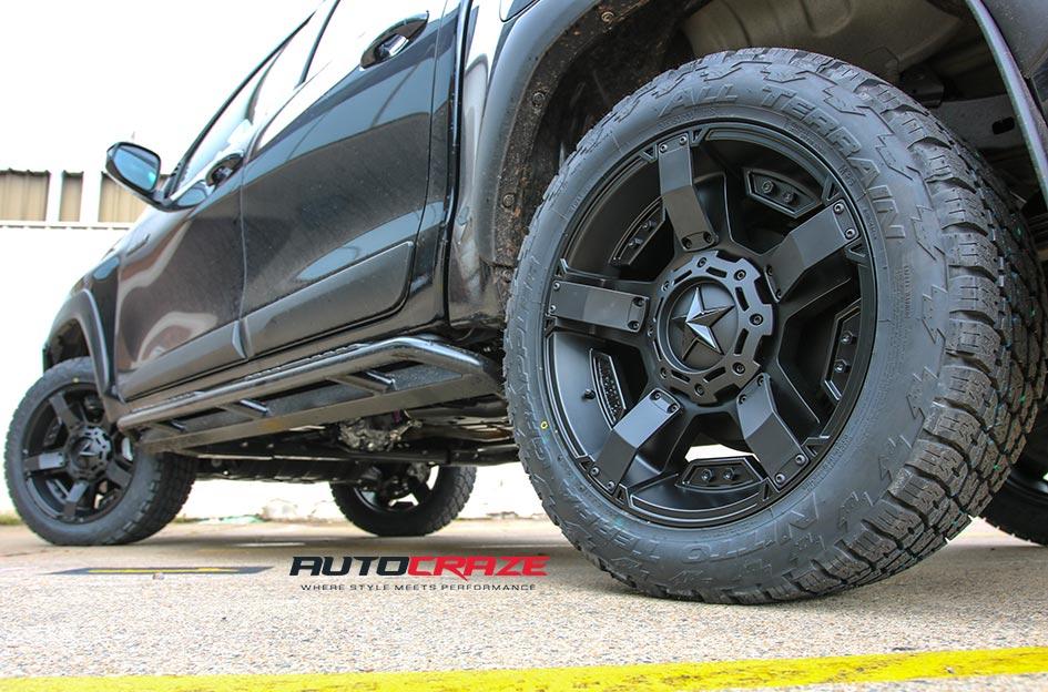 TOYOTA HILUX N80 RUGGED X ROCKSTAR XD 2 MATTE BLACK